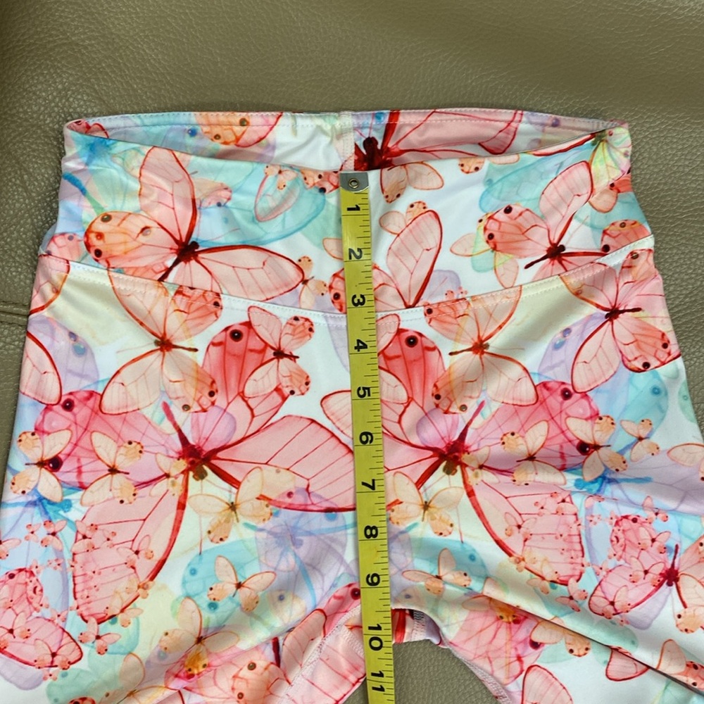 Leggings Yoga Pants Butterfly Print by Cocoleggings - S/M - Picture 7 of 8